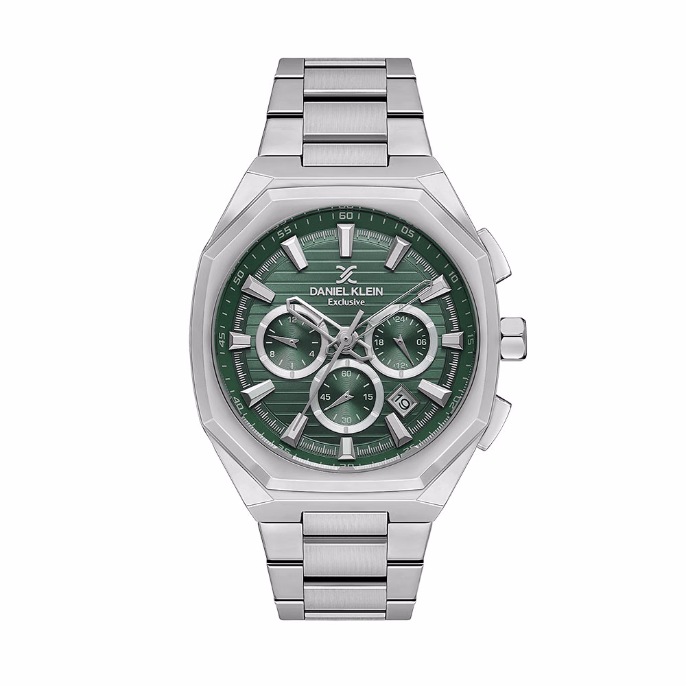 Daniel Klein Exclusive - Ceas Barbatesc Quartz Argintiu DK.1.13906.2