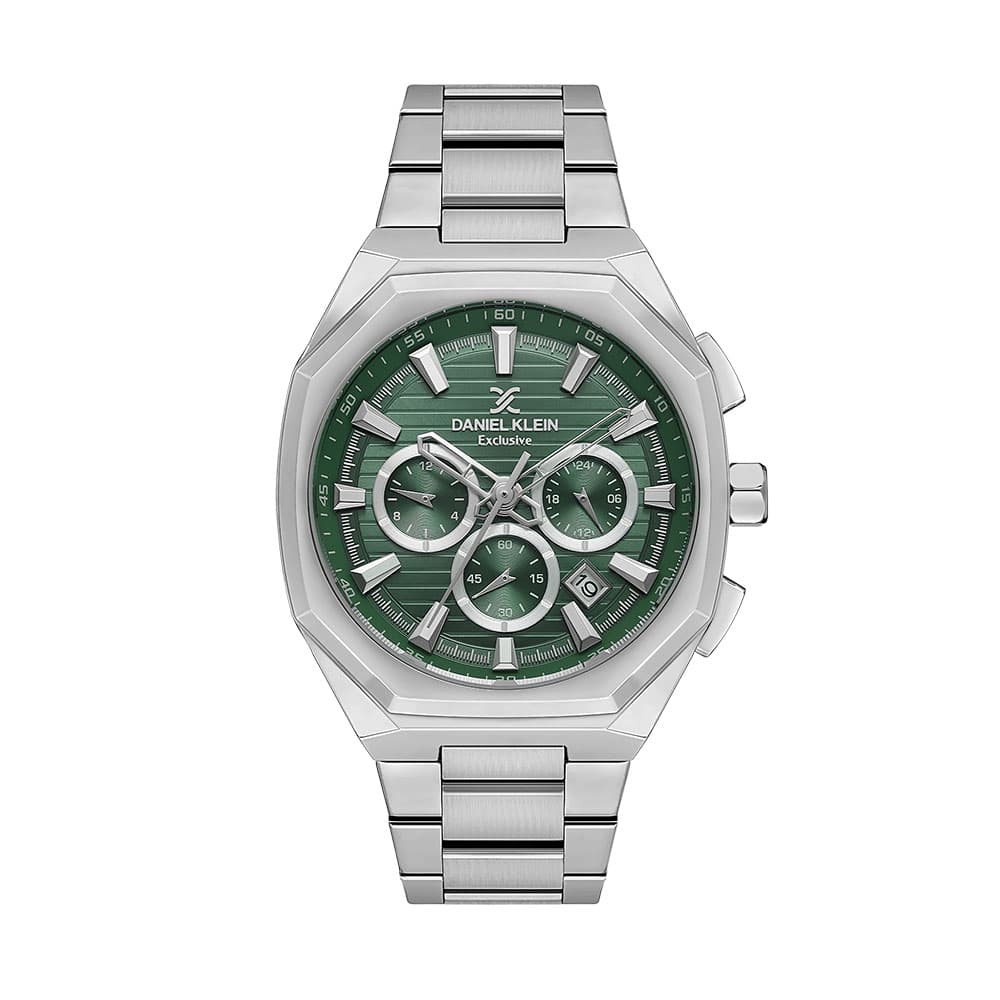 Daniel Klein Exclusive - Ceas Barbatesc Quartz Argintiu DK.1.13906.2