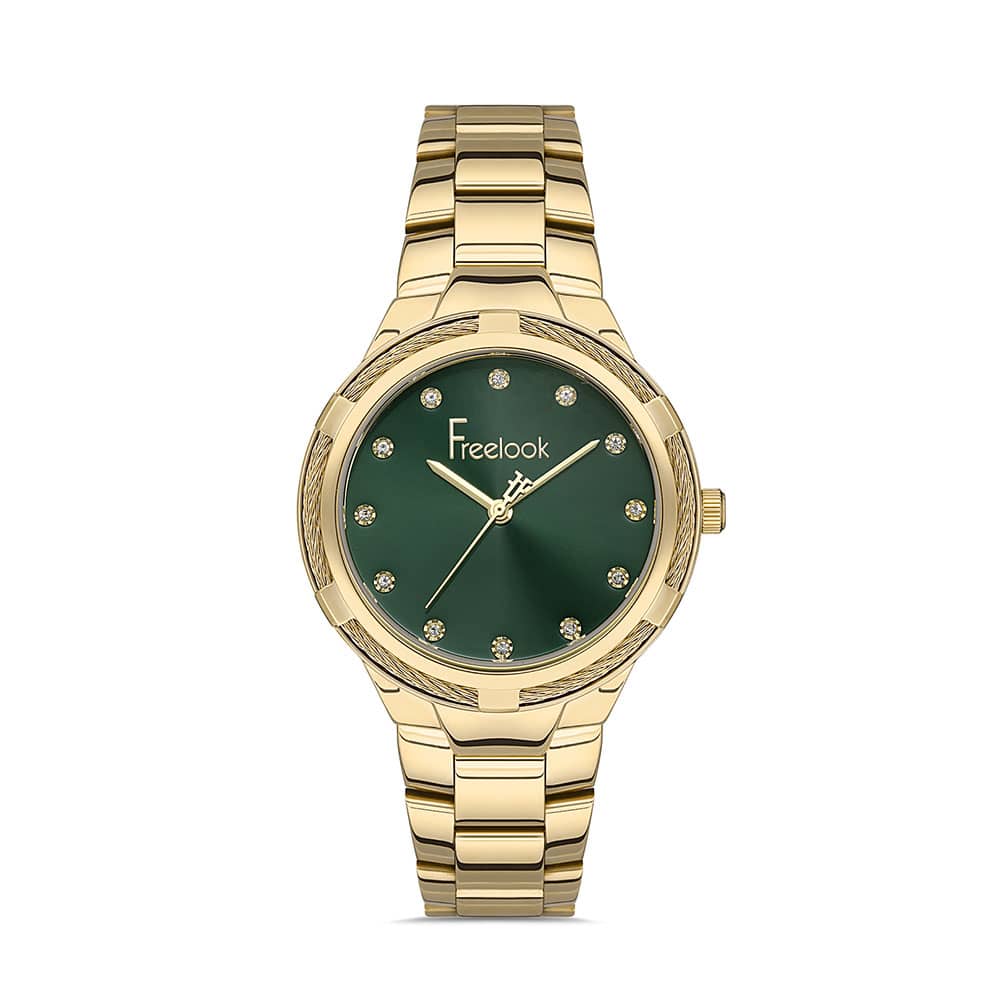 Freelook Belle - Ceas Dama Quartz Auriu FL.1.10391.4