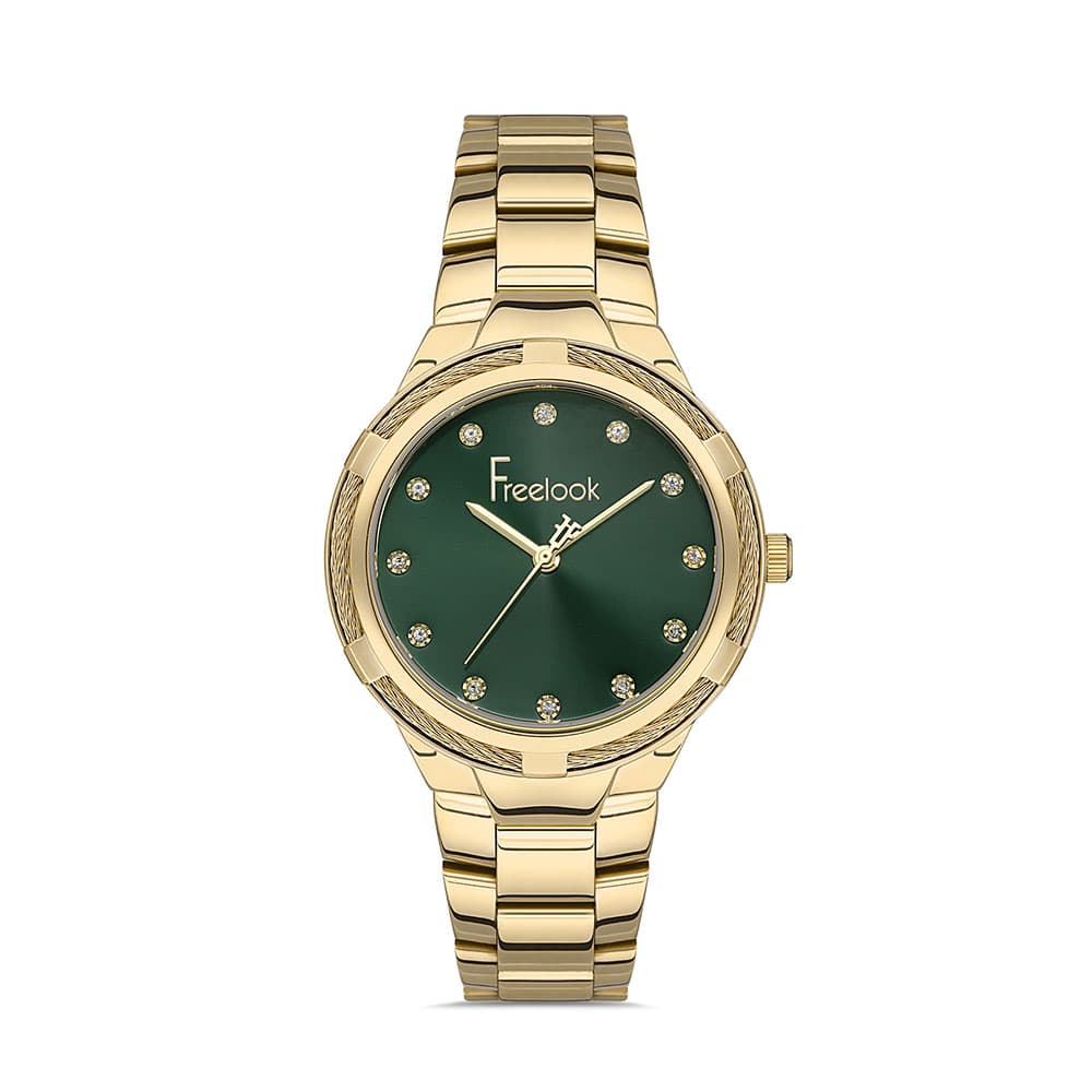 Freelook Belle - Ceas Dama Quartz Auriu FL.1.10391.4