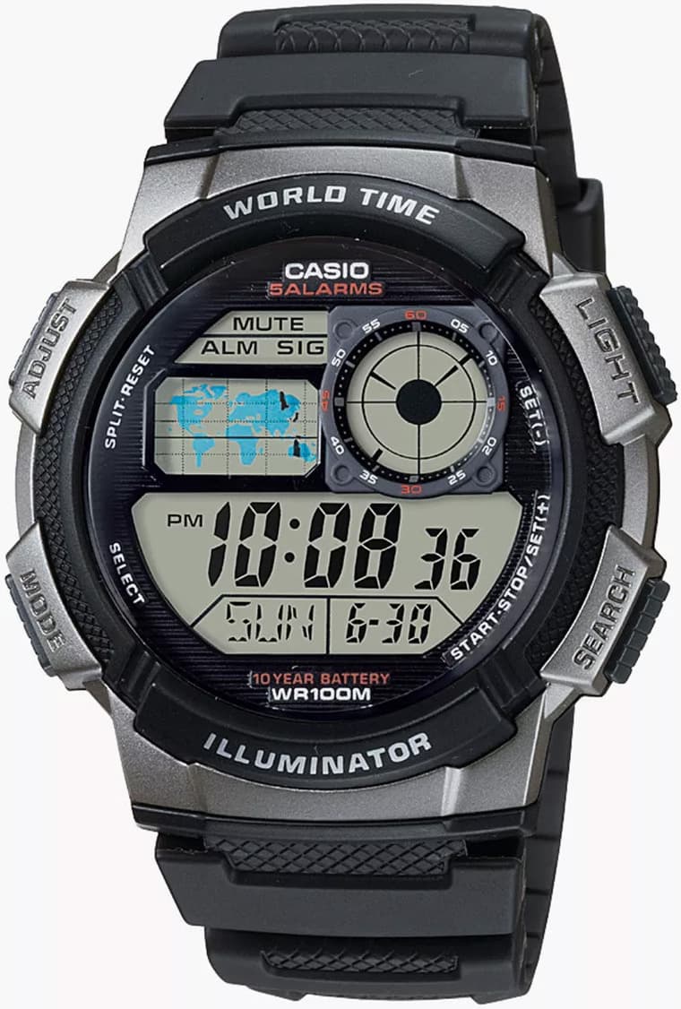 Мъжки часовник Casio - AE-1000W-1BVDF