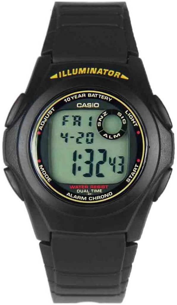 Мъжки дигитален часовник Casio - F-200W-9ADF