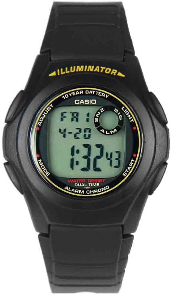 Мъжки дигитален часовник Casio - F-200W-9ADF