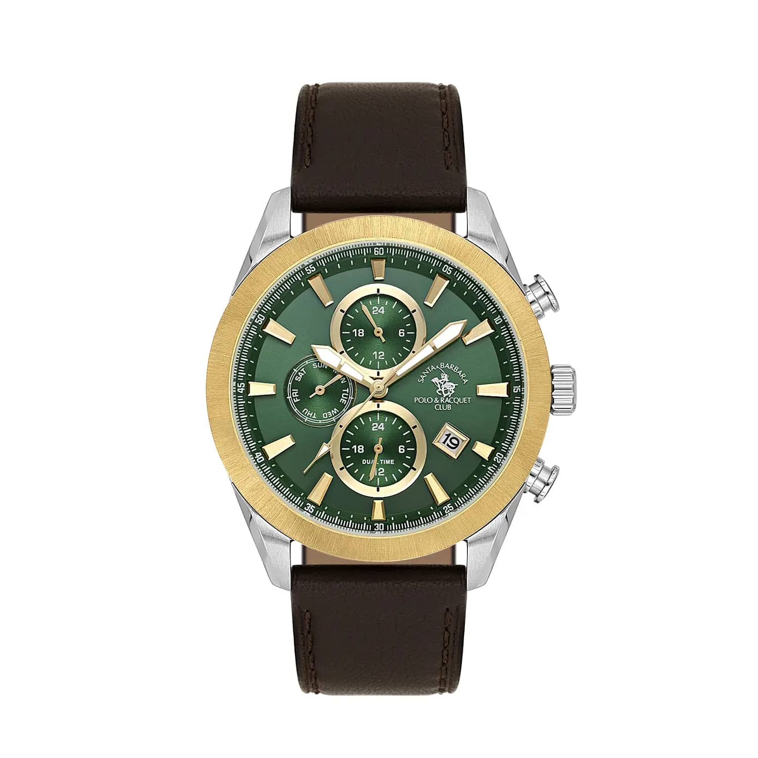 Santa Barbara Polo Legend - Ceas Barbatesc Quartz Maro SB.1.10701-3