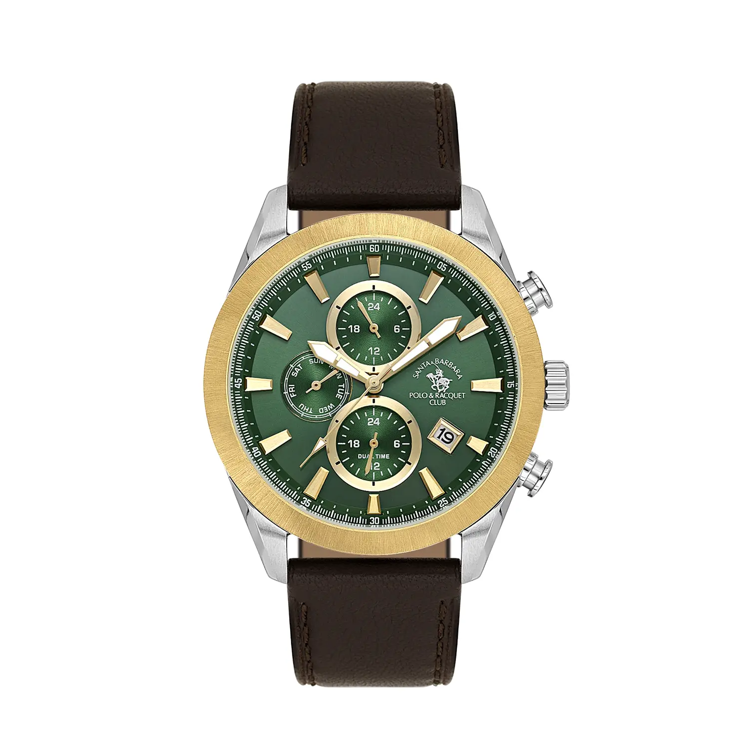 Santa Barbara Polo Legend - Ceas Barbatesc Quartz Maro SB.1.10701-3