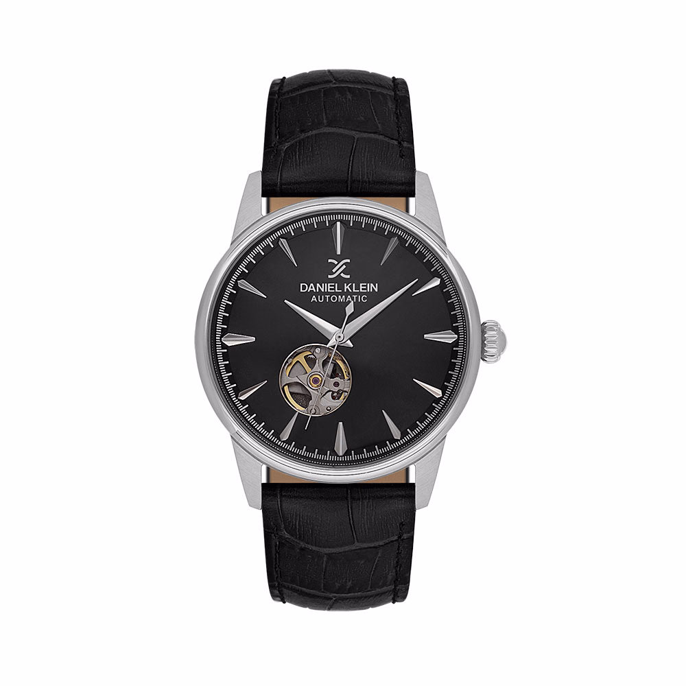 Daniel Klein Skeleton - Ceas Barbatesc Automatic Negru DK.1.14285-2