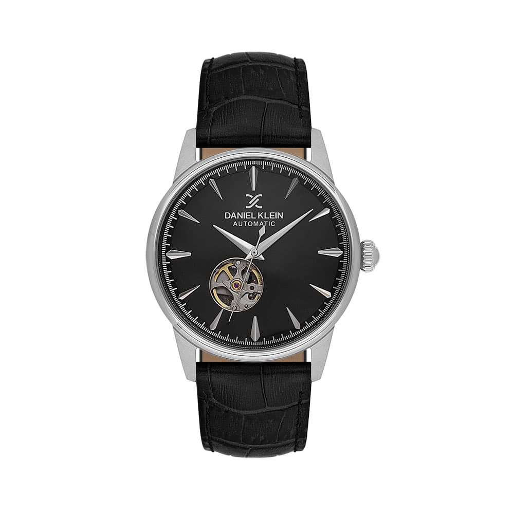 Daniel Klein Skeleton - Ceas Barbatesc Automatic Negru DK.1.14285-2