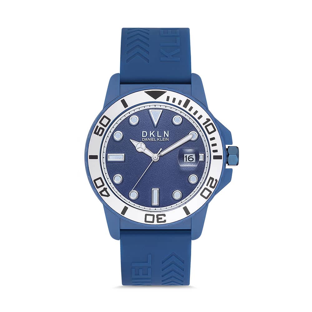 Daniel Klein Dkln - Ceas Barbatesc Quartz Bleumarin DK.1.12647.3