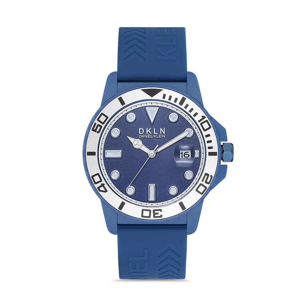 Daniel Klein Dkln - Ceas Barbatesc Quartz Bleumarin DK.1.12647.3