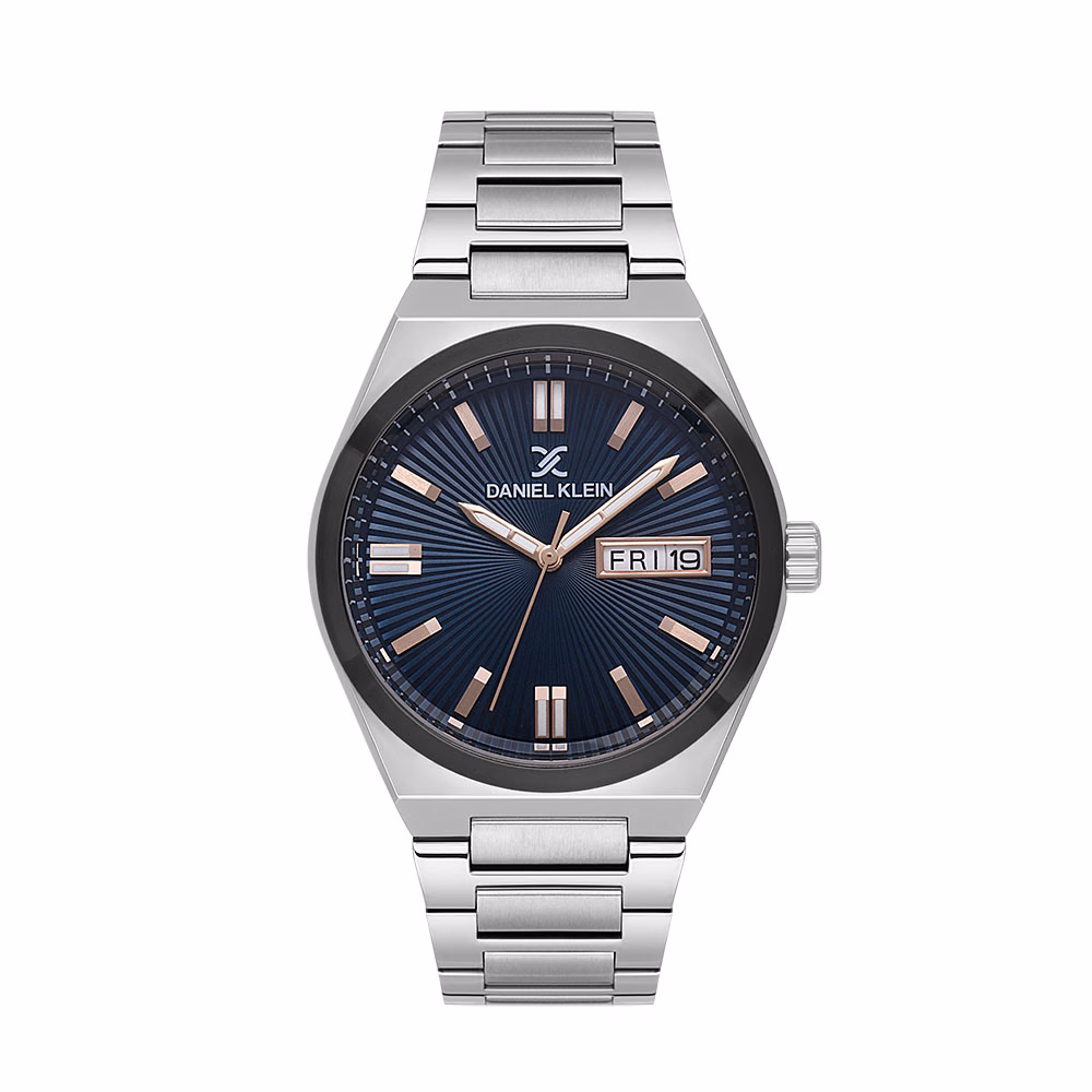 Daniel Klein Premium - Ceas Barbatesc Quartz Argintiu DK.1.14060.5