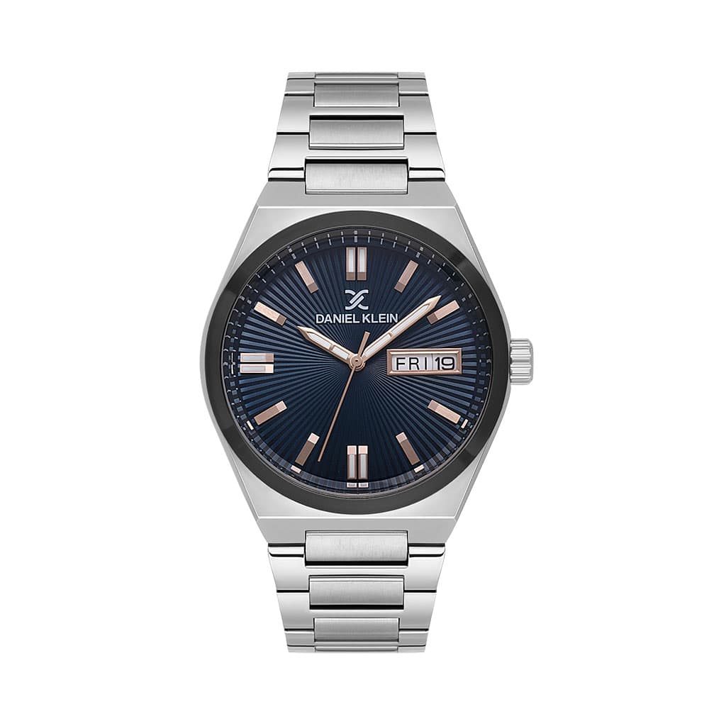 Daniel Klein Premium - Ceas Barbatesc Quartz Argintiu DK.1.14060.5