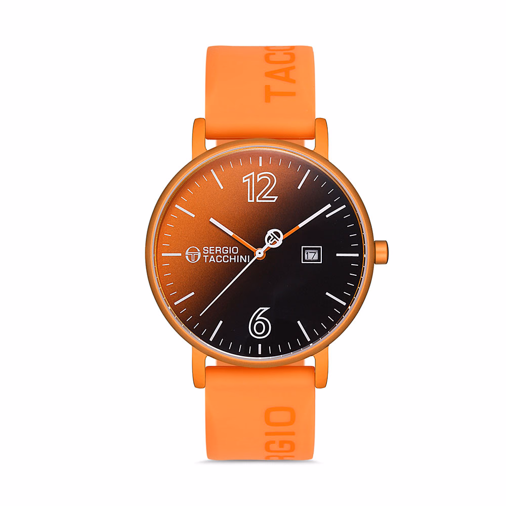 Sergio Tacchini Streamline - Ceas Barbatesc Quartz Portocaliu ST.1.10116.4