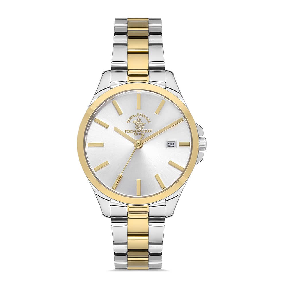 Santa Barbara Polo Noble - Ceas Barbatesc Quartz Argintiu SB.1.10456.4