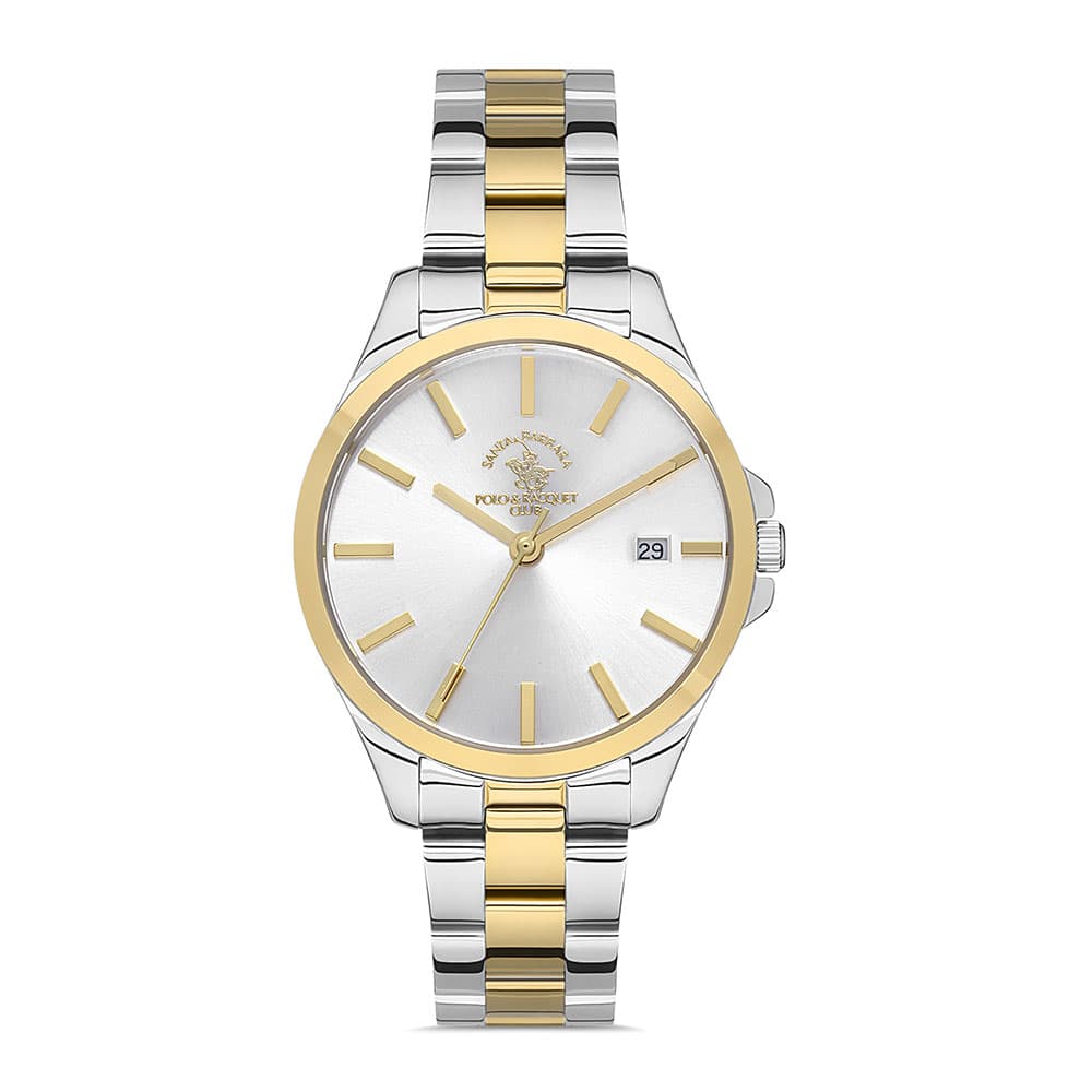 Santa Barbara Polo Noble - Ceas Barbatesc Quartz Argintiu SB.1.10456.4