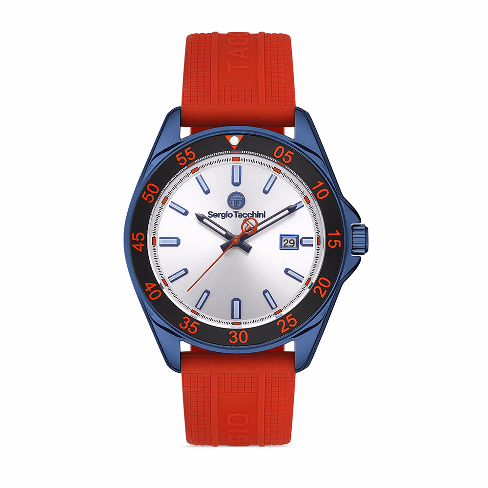 Sergio Tacchini Streamline - Ceas Barbatesc Quartz Rosu ST.1.10255.2