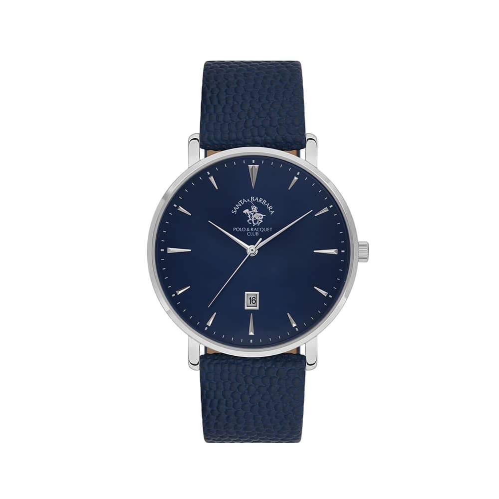 Santa Barbara Polo Noble - Ceas Barbatesc Quartz Bleumarin SB.8.10006.3