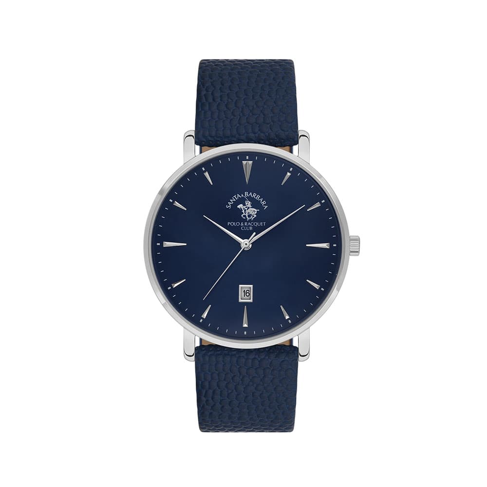 Santa Barbara Polo Noble - Ceas Barbatesc Quartz Bleumarin SB.8.10006.3