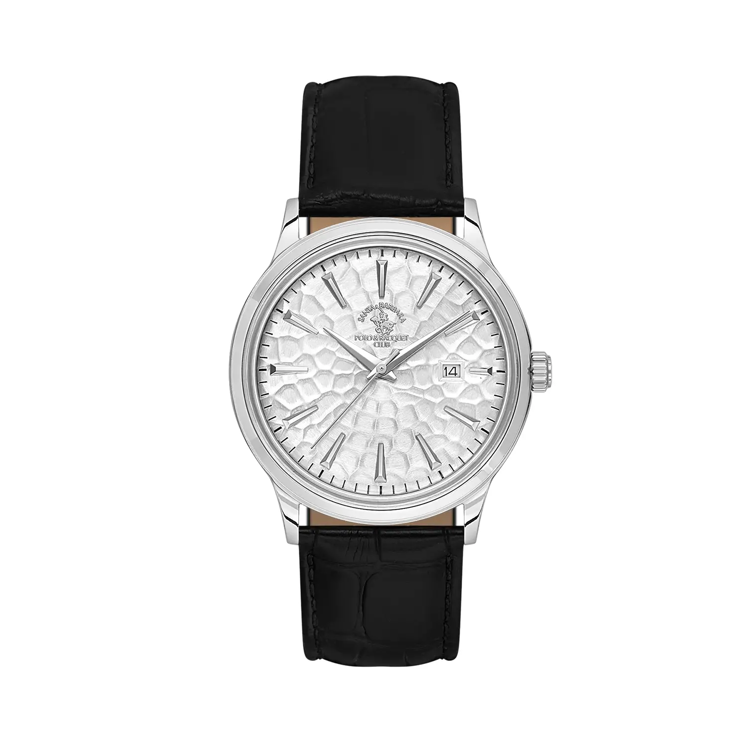 Santa Barbara Polo Noble - Ceas Barbatesc Quartz Negru SB.4.10038-1