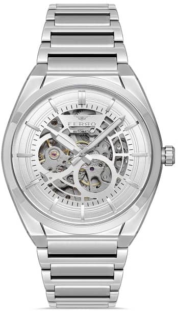 Мъжки часовник Ferro Skeleton Automatic- FM3194AWT-A