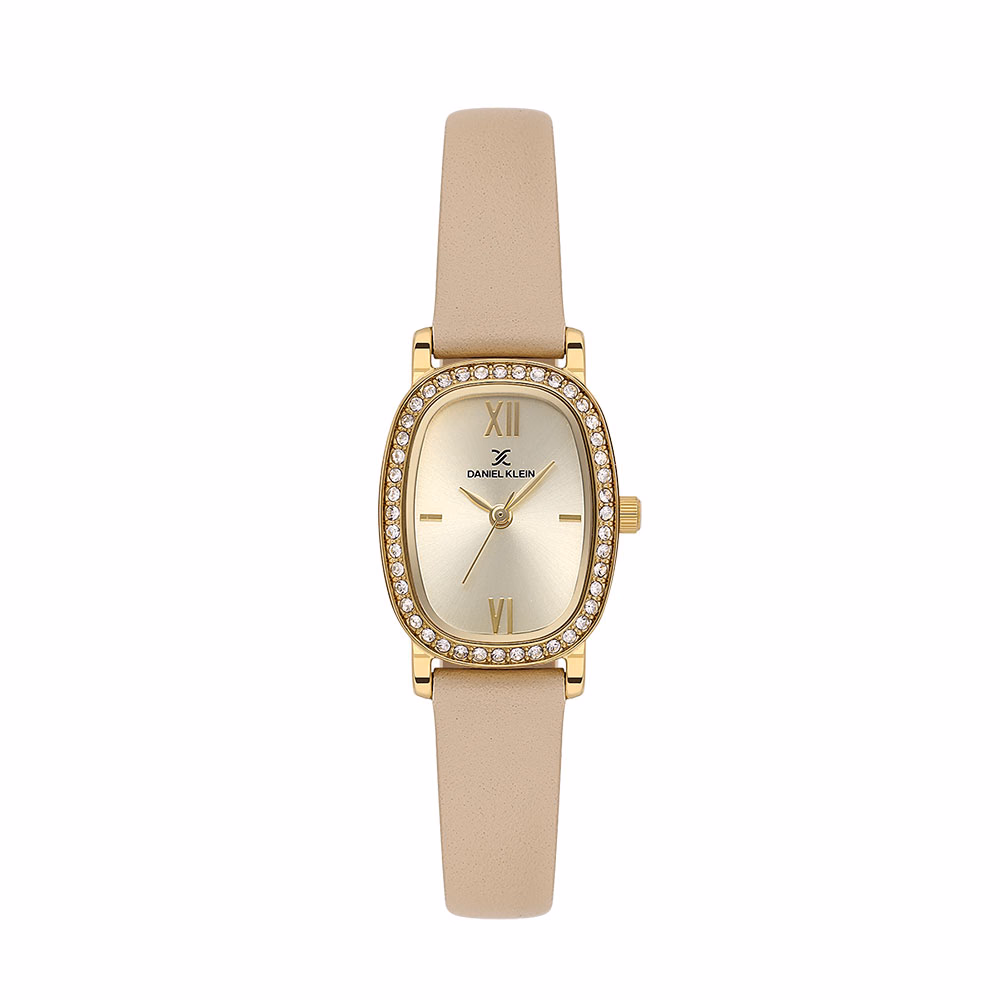 Daniel Klein Premium - Ceas Dama Quartz Crem DK.1.13943.2