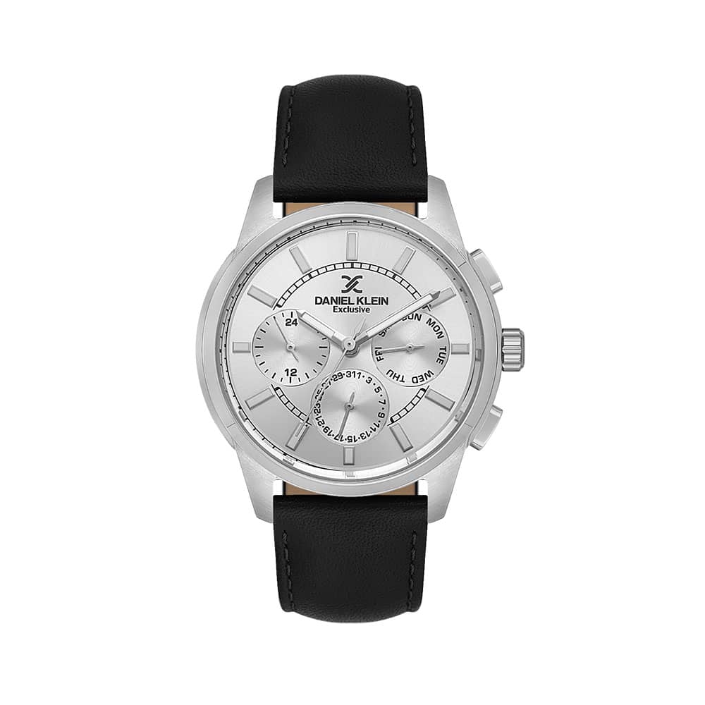 Daniel Klein Exclusive - Ceas Barbatesc Quartz Negru DK.1.14209.1