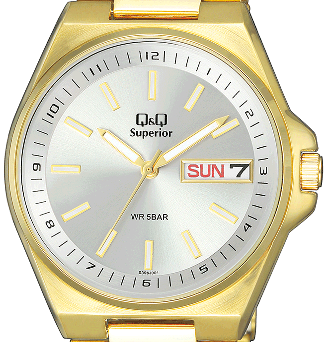 Мъжки аналогов часовник Q&Q Superior - S396J001Y