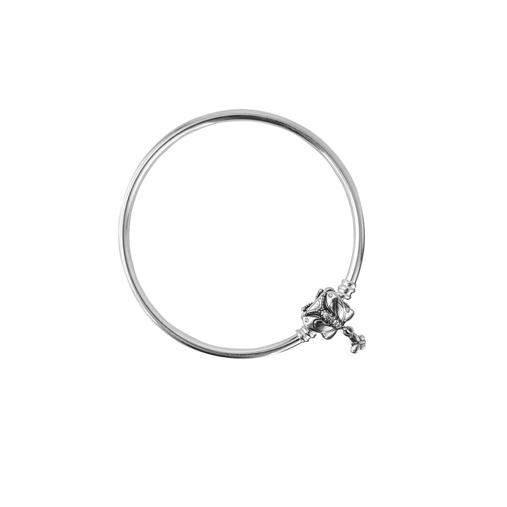 Bratar argint pentru talismane fixa, lungime 18 cm