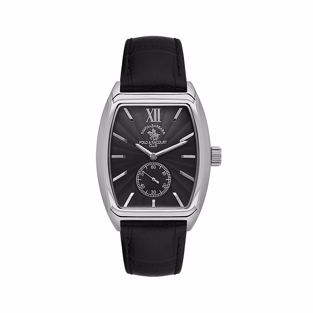 Santa Barbara Polo Noble - Ceas Barbatesc Quartz Negru SB.1.10662.1