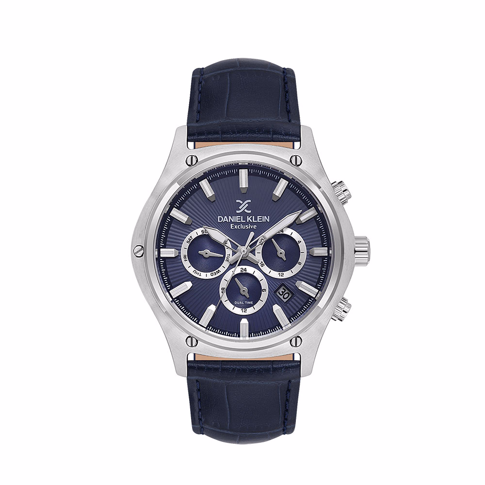 Daniel Klein Exclusive - Ceas Barbatesc Quartz Bleumarin DK.1.14056.2