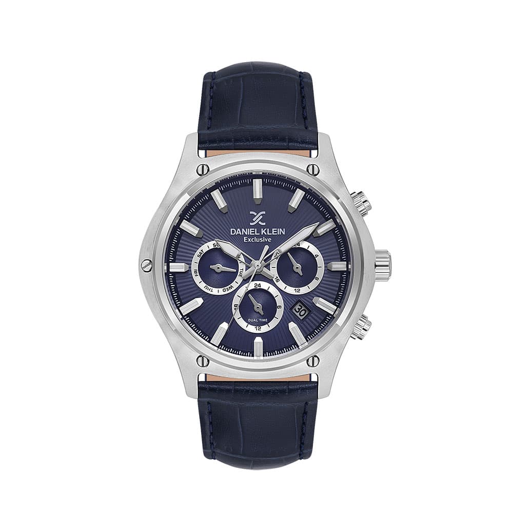 Daniel Klein Exclusive - Ceas Barbatesc Quartz Bleumarin DK.1.14056.2