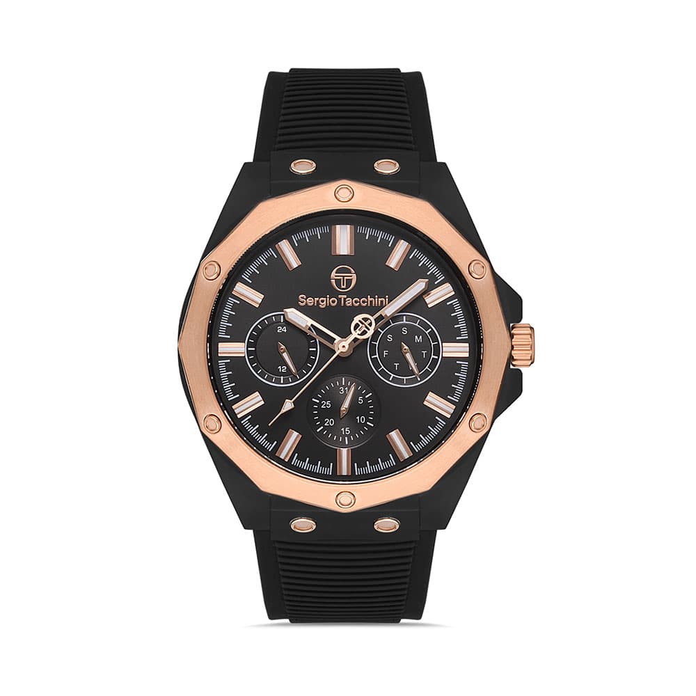 Sergio Tacchini Streamline - Ceas Barbatesc Quartz Negru ST.1.10196.2