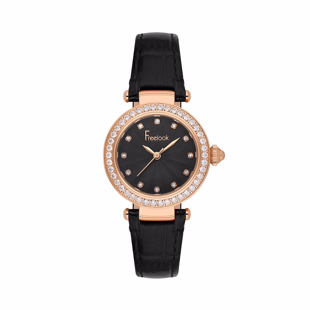 Freelook Lumiere - Ceas Dama Quartz Negru FL.4.10006.2