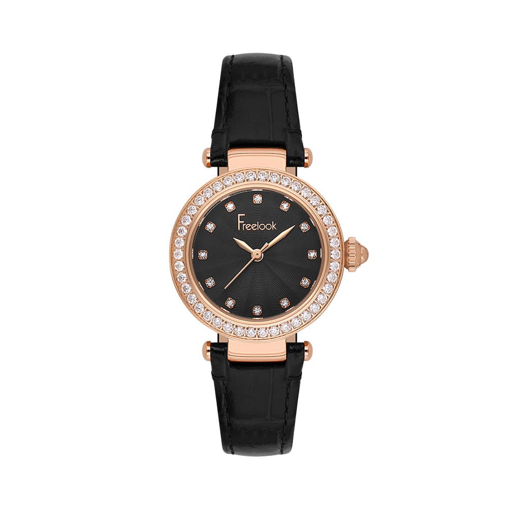 Freelook Lumiere - Ceas Dama Quartz Negru FL.4.10006.2