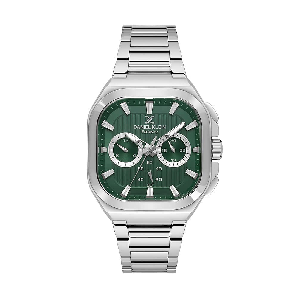 Daniel Klein Exclusive - Ceas Barbatesc Quartz Argintiu DK.1.13903.4