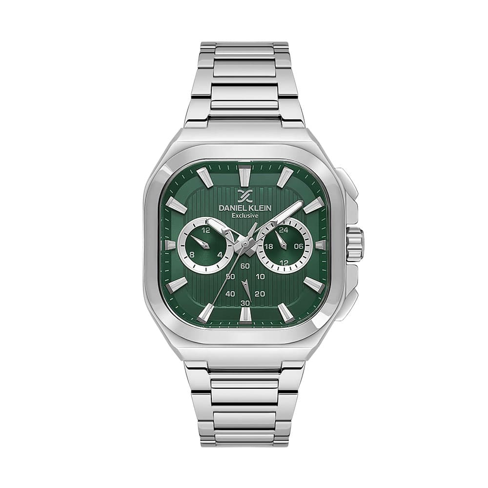 Daniel Klein Exclusive - Ceas Barbatesc Quartz Argintiu DK.1.13903.4