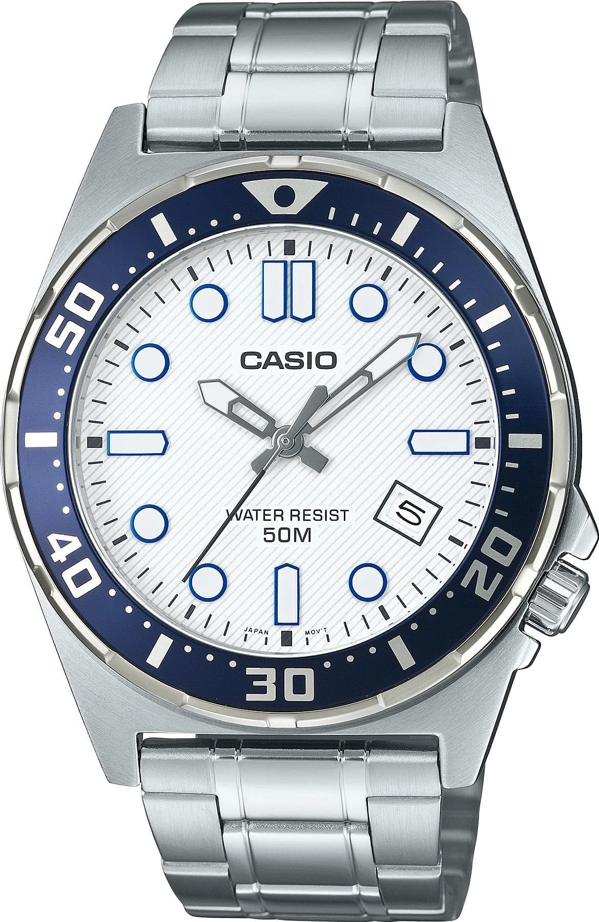 Мъжки аналогов часовник Casio - MTD-135D-7AVDF