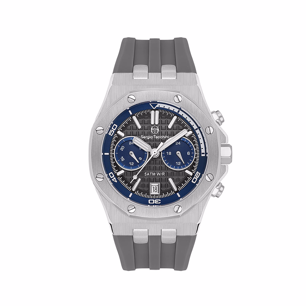 Sergio Tacchini Coastlife - Ceas Barbatesc Quartz Gri ST.1.10447.6