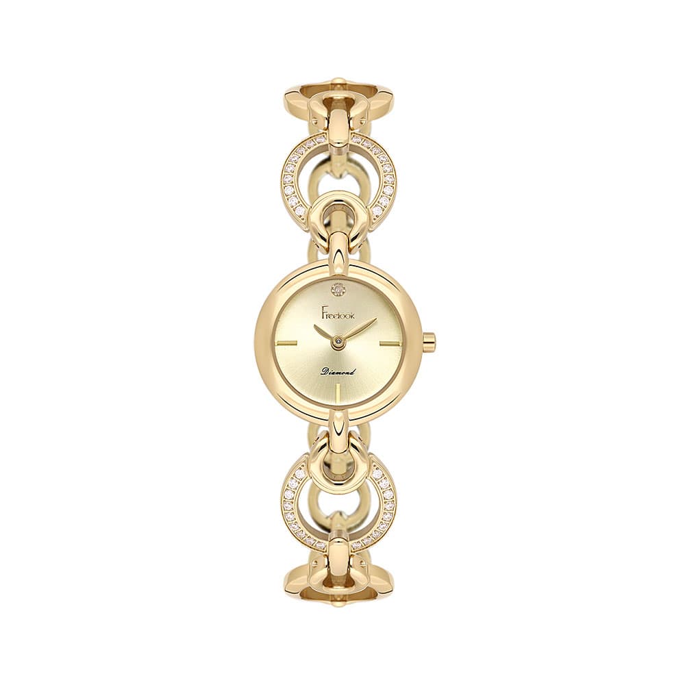 Freelook Lumiere - Ceas Dama Quartz Auriu FL.4.10020.4