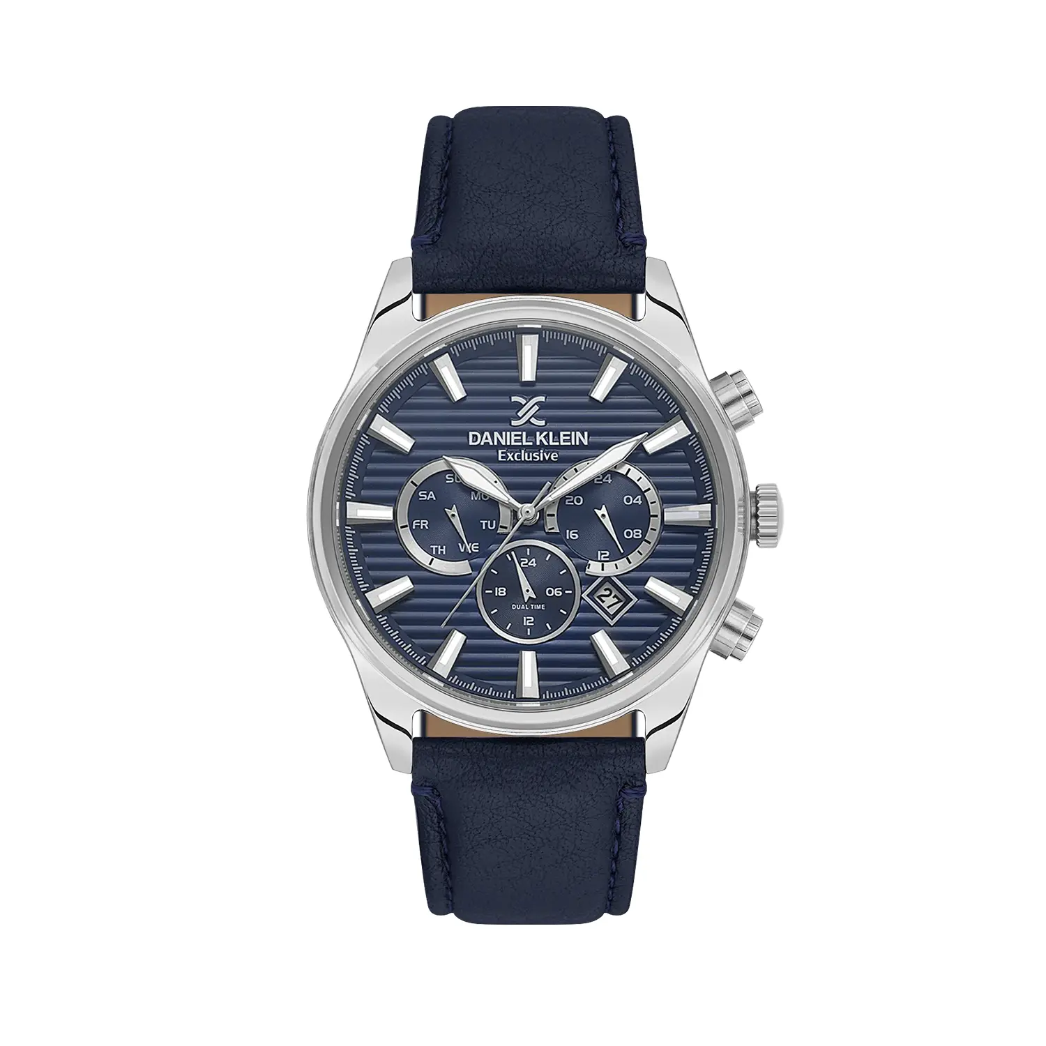 Daniel Klein Exclusive - Ceas Barbatesc Quartz Bleumarin DK.6.14444-3