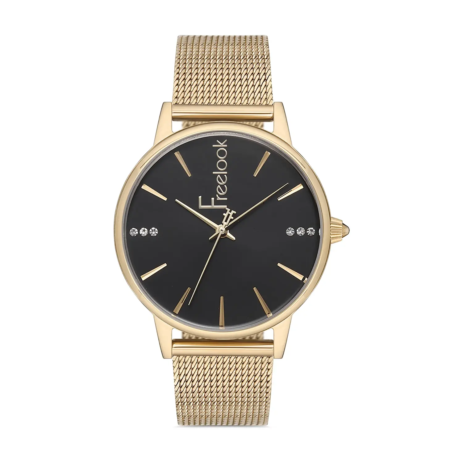 Freelook Eiffel - Ceas Dama Quartz Auriu FL.1.10211.3