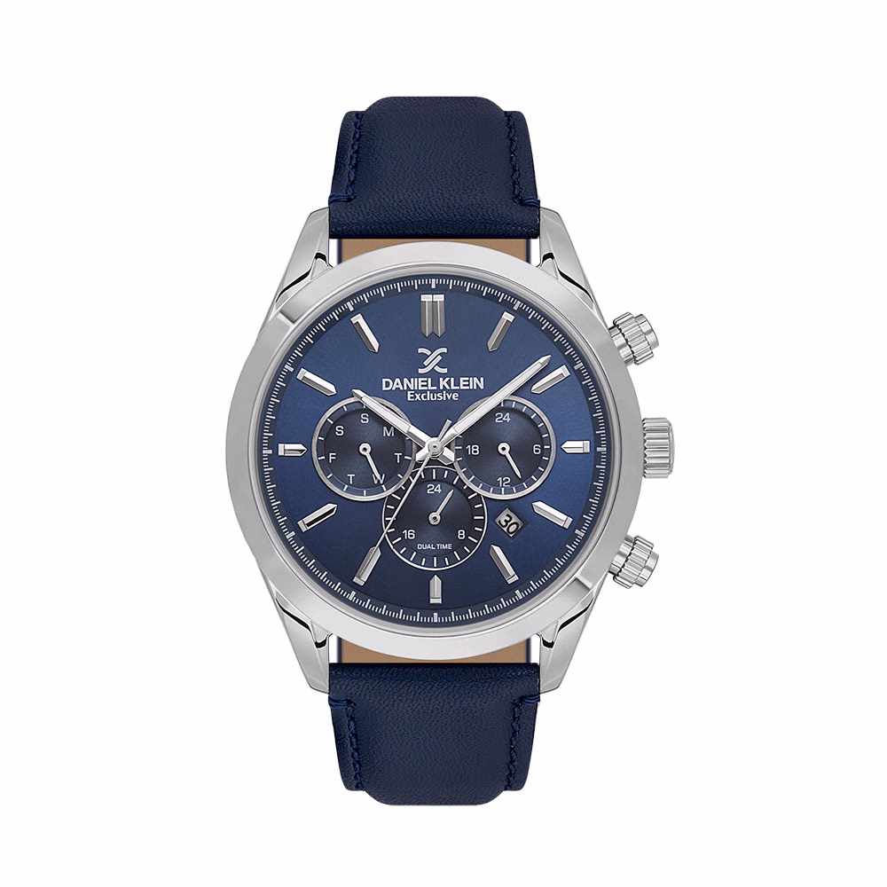 Daniel Klein Exclusive - Ceas Barbatesc Quartz Bleumarin DK.6.14260-3