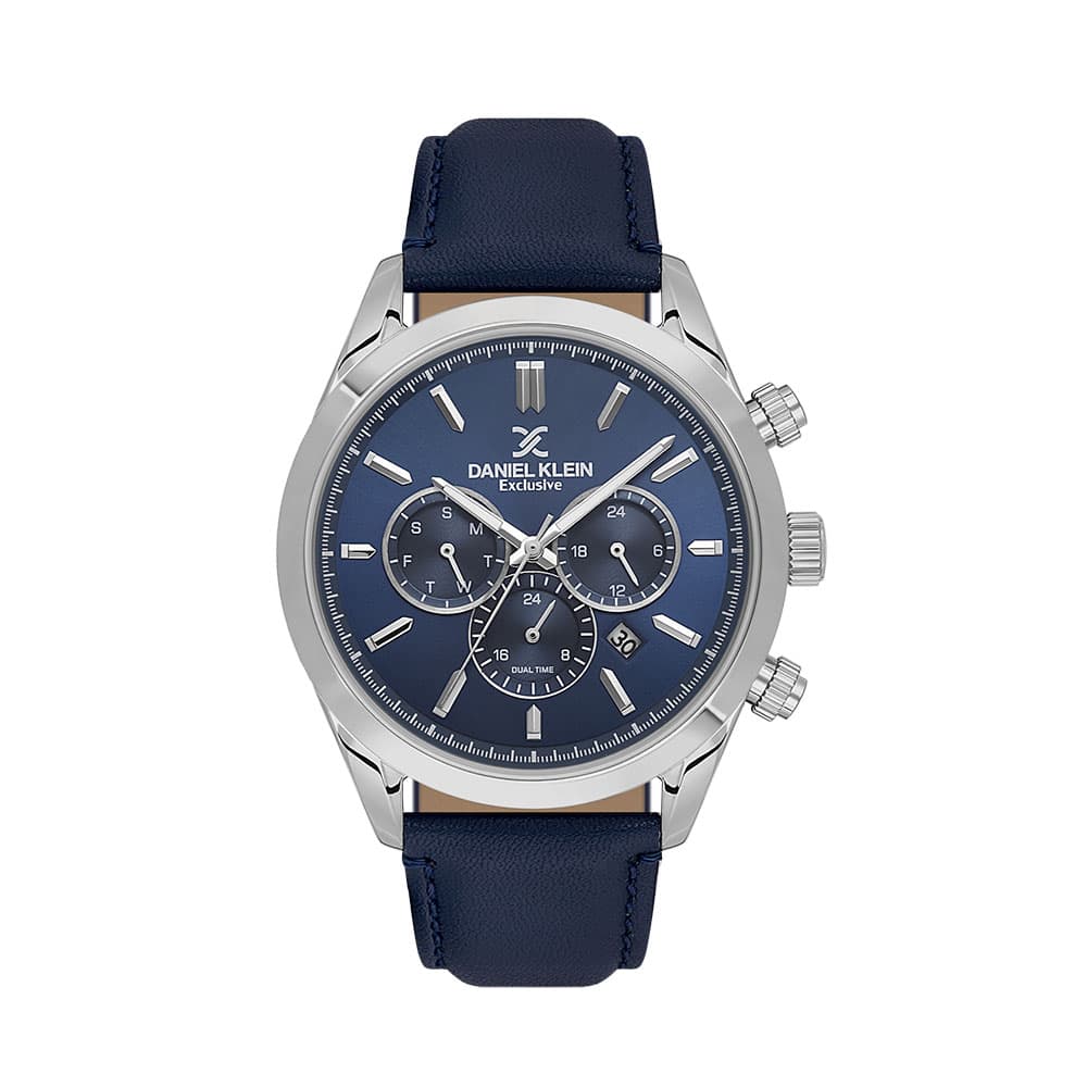 Daniel Klein Exclusive - Ceas Barbatesc Quartz Bleumarin DK.6.14260-3
