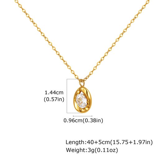 Lant Auriu Thia Jewelry S.Steel Dama