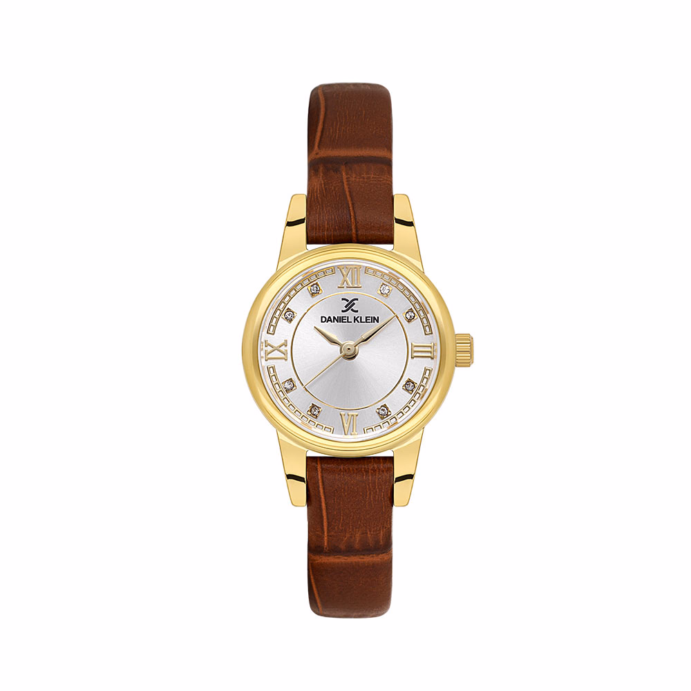 Daniel Klein Premium - Ceas Dama Quartz Cafeniu DK.1.14156-2