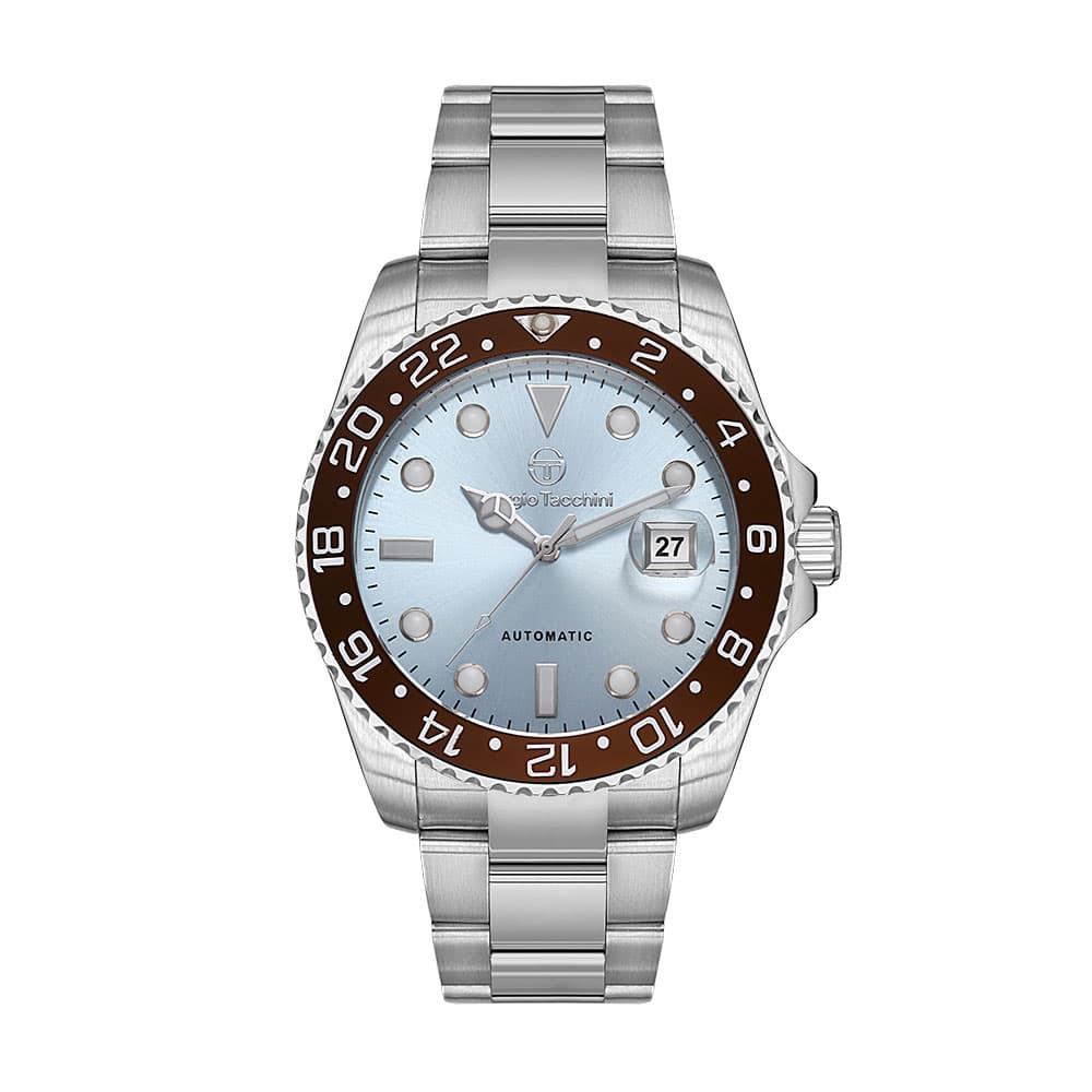 Sergio Tacchini Heritech - Ceas Barbatesc Automatic Argintiu ST.1.10401.3