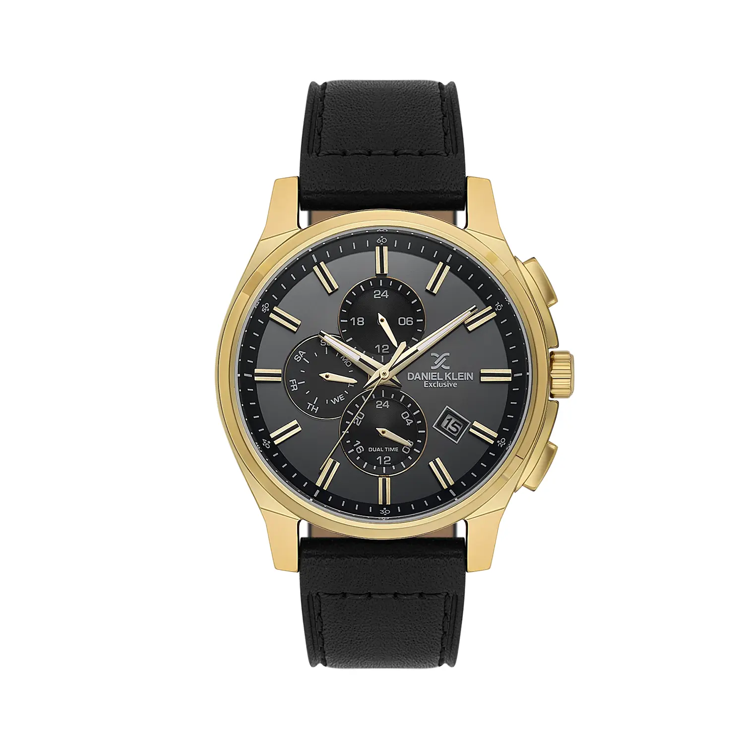 Daniel Klein Exclusive - Ceas Barbatesc Quartz Negru DK.1.14349-4