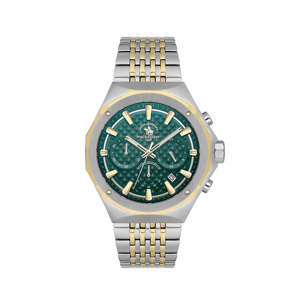 Santa Barbara Polo Legend - Ceas Barbatesc Quartz Auriu SB.5.10005.4