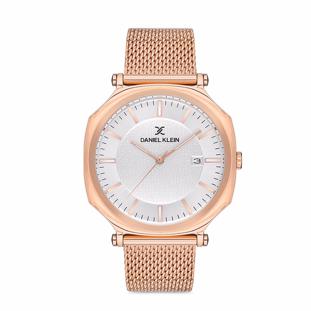 Daniel Klein Fiord - Ceas Barbatesc Quartz Auriu Rose DK.1.12748.4