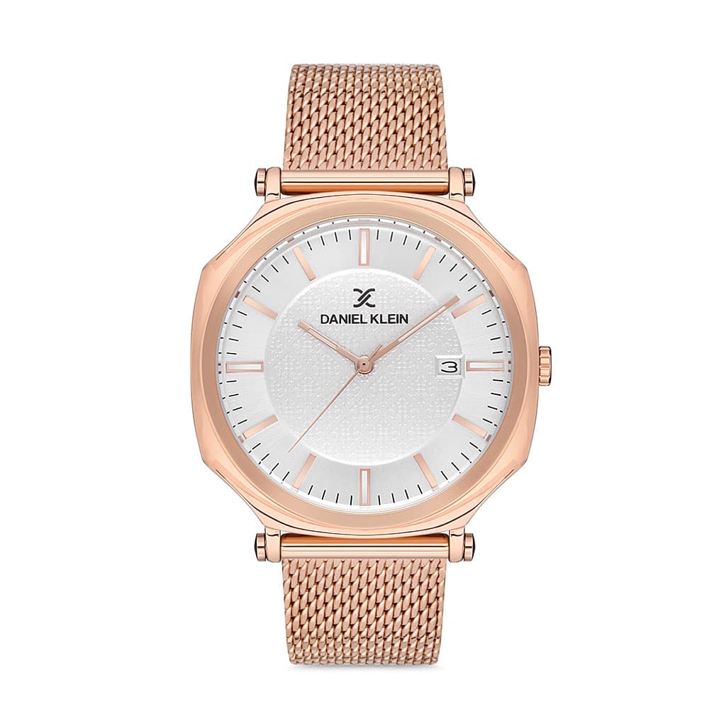 Daniel Klein Fiord - Ceas Barbatesc Quartz Auriu Rose DK.1.12748.4