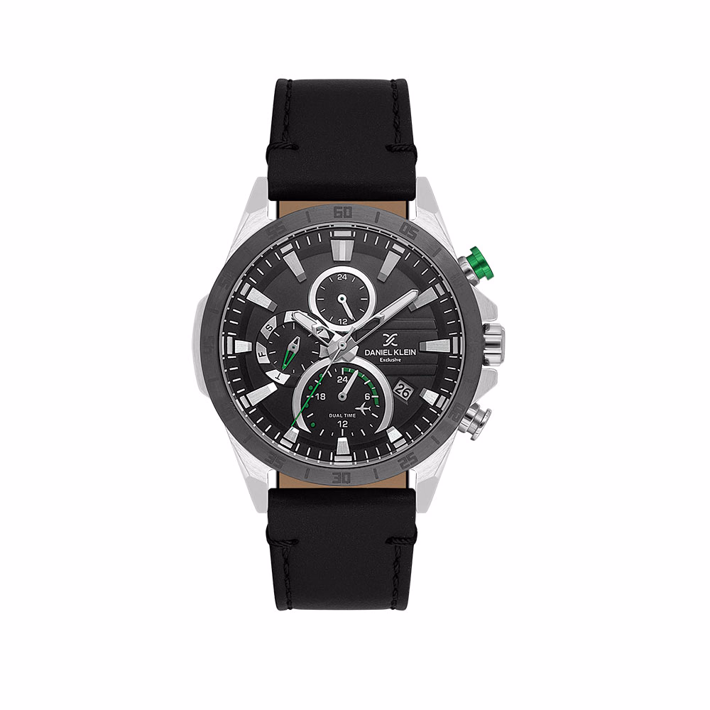 Daniel Klein Exclusive - Ceas Barbatesc Quartz Negru DK.1.13993.1